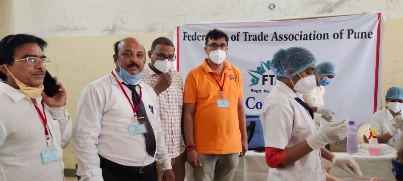Vaccination Drive by FTAP at NMV School
